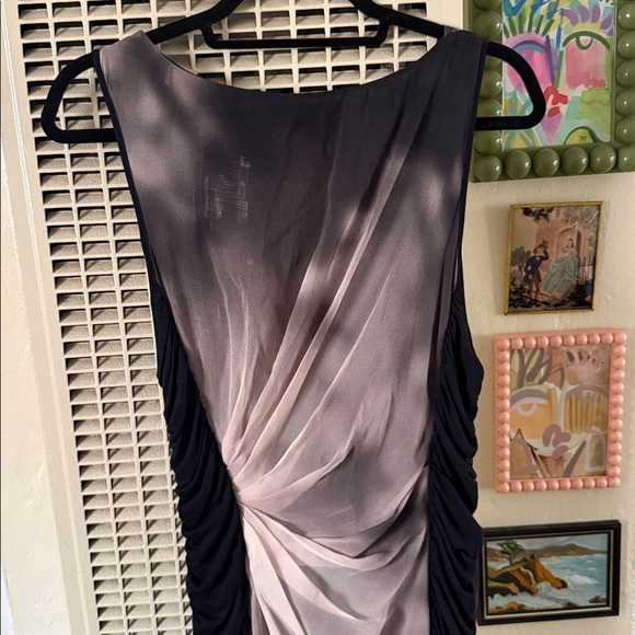 Karen Millen ruched draped silk dress - Picture 8 of 9